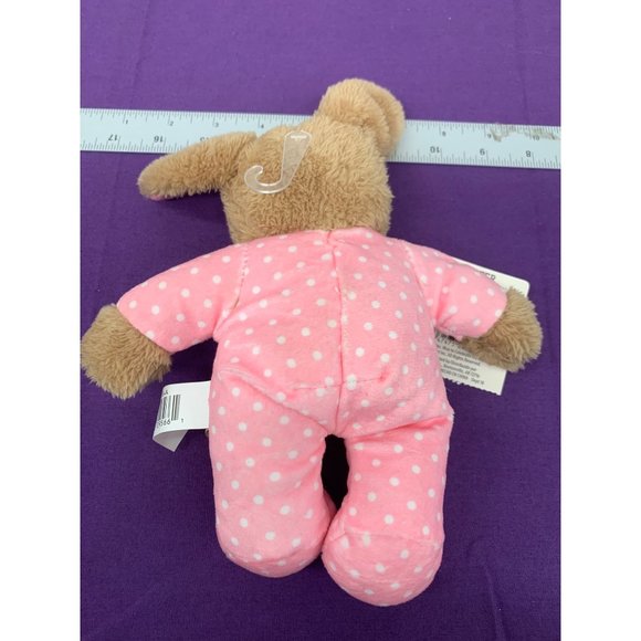 Celebrate Easter My First Easter Bunny Pink Brown 7 Inch Plush Rattle Stuffed An - Picture 3 of 10